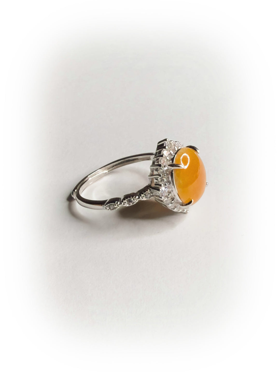 [002] 晴claré (糯化種黃翡)