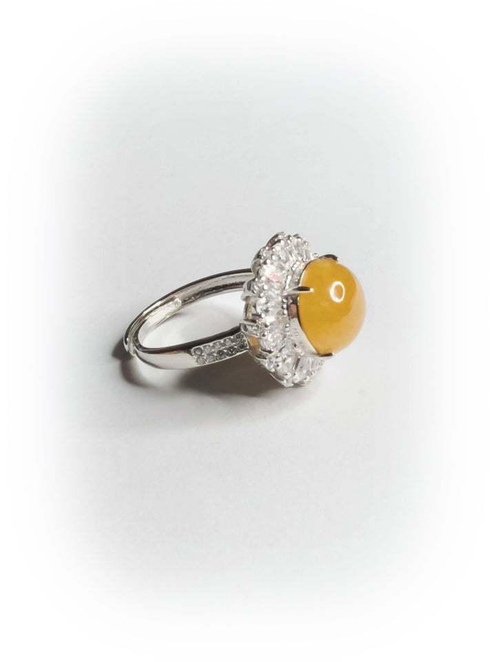 [008] 暄solis (糯化種黃翡)