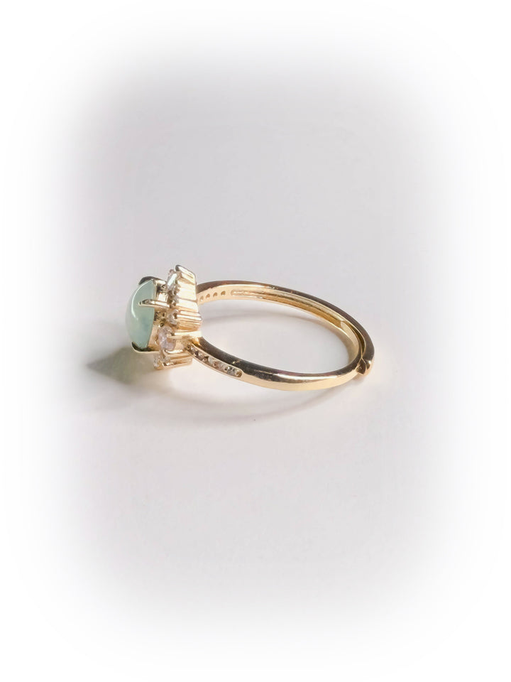 [025] lúminéa (Moxisha Icy Floating Flower Jadeite)