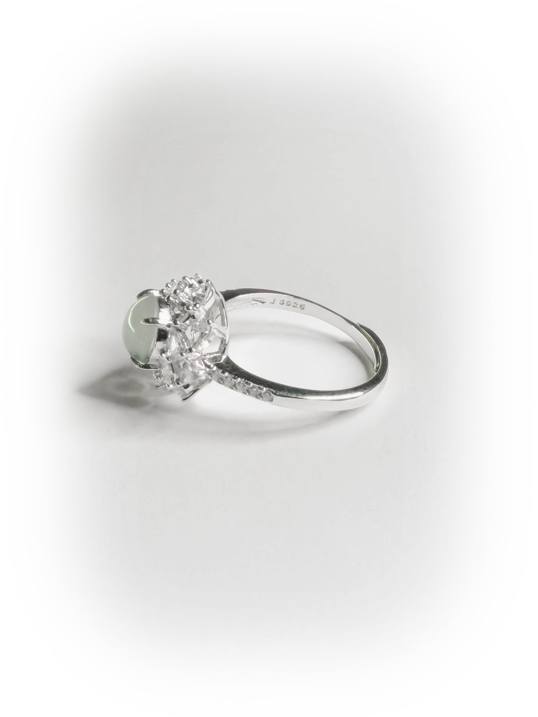 [026] ophir (Moxisha Icy Clear Water Floating Flower Jadeite)