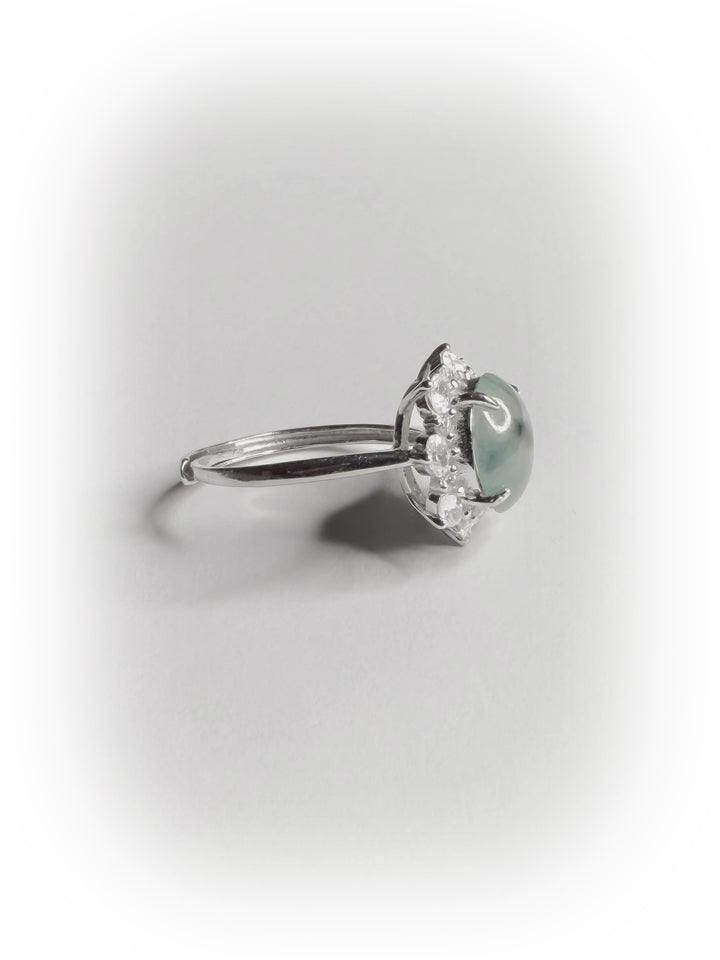 [035] lioré (Moxisha Icy Clear Water Floating Flower Jadeite)