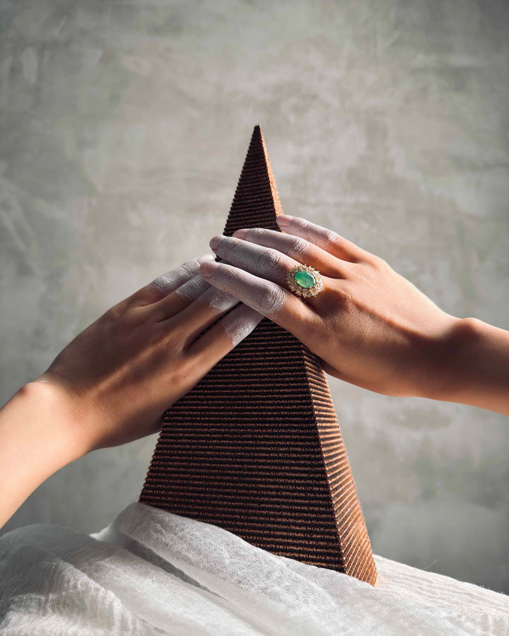 [017] sylvette (High-Ice Sweet Green Jadeite)