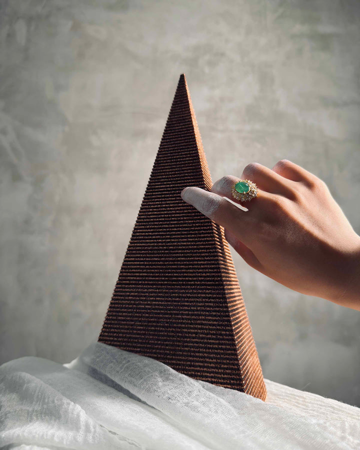 [017] sylvette (High-Ice Sweet Green Jadeite)