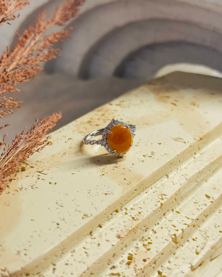 [002] 晴claré (糯化種黃翡)