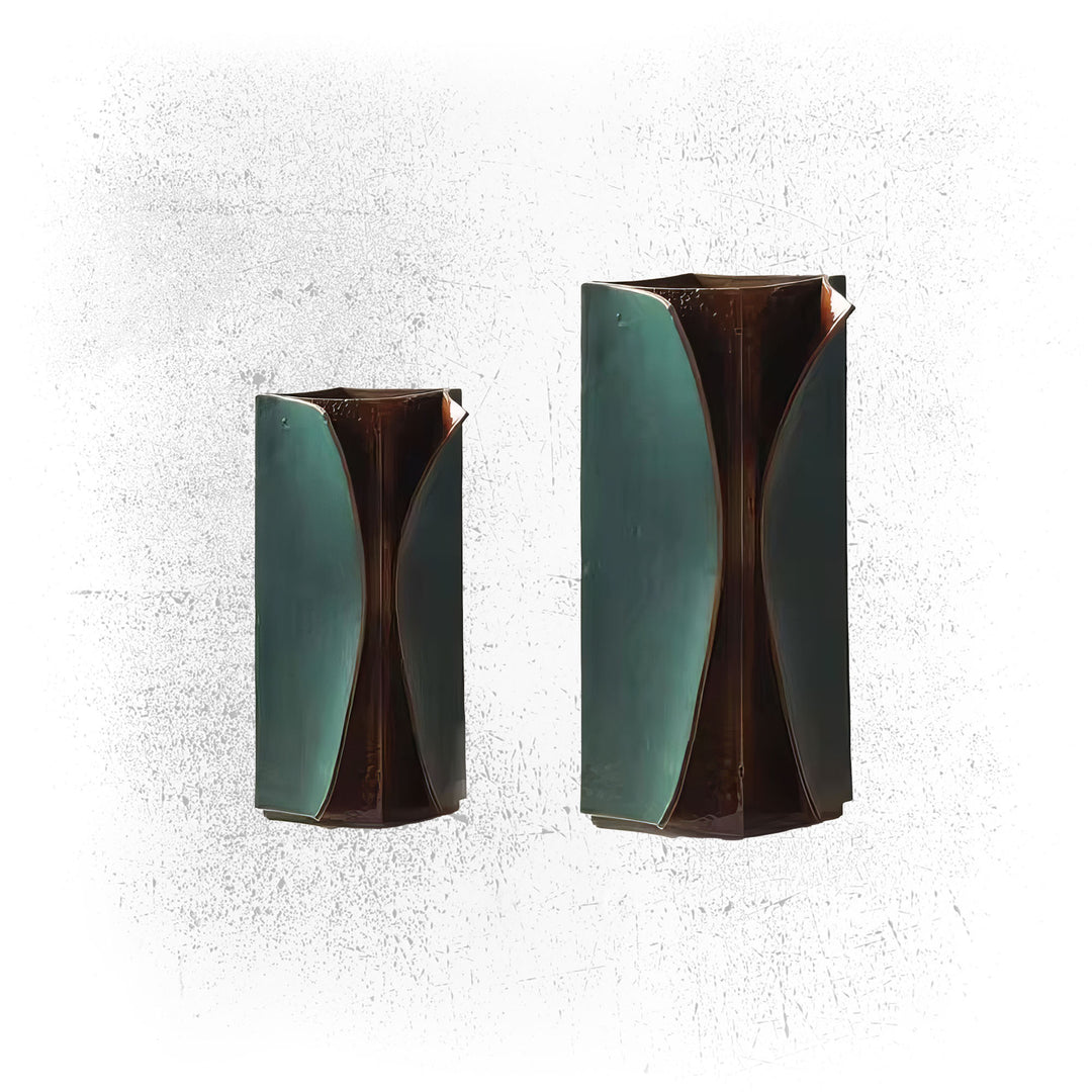 section i - unveil (modern art flip page vase)