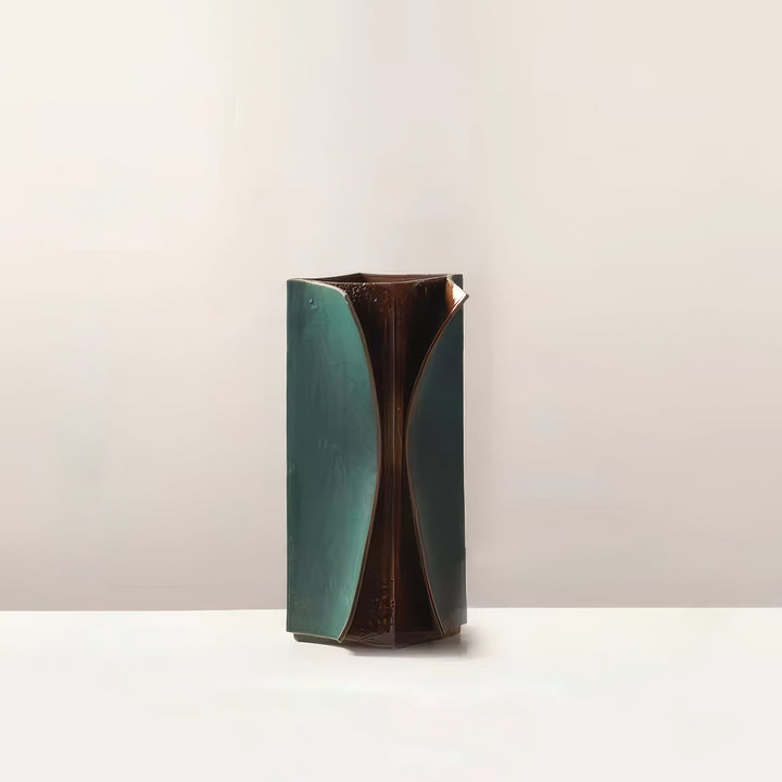 section i - unveil (modern art flip page vase)