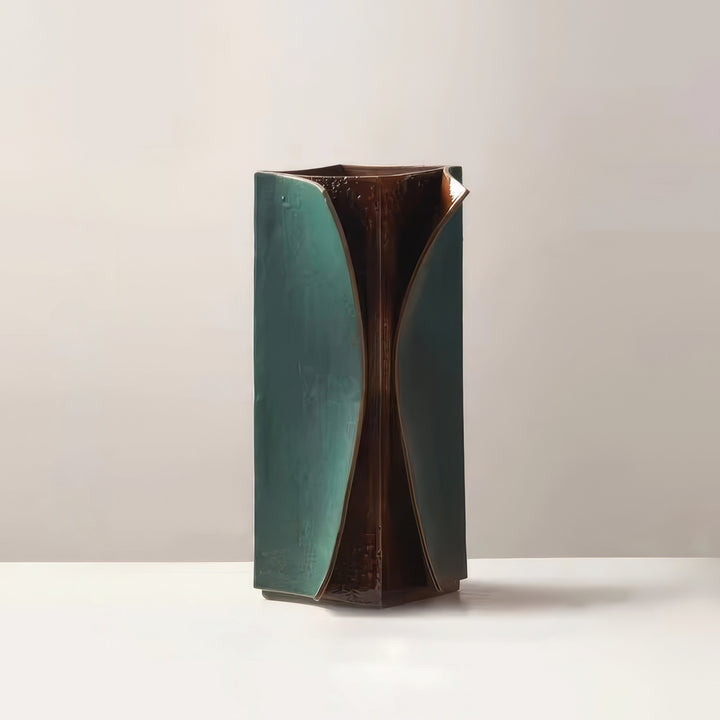 section i - unveil (modern art flip page vase)