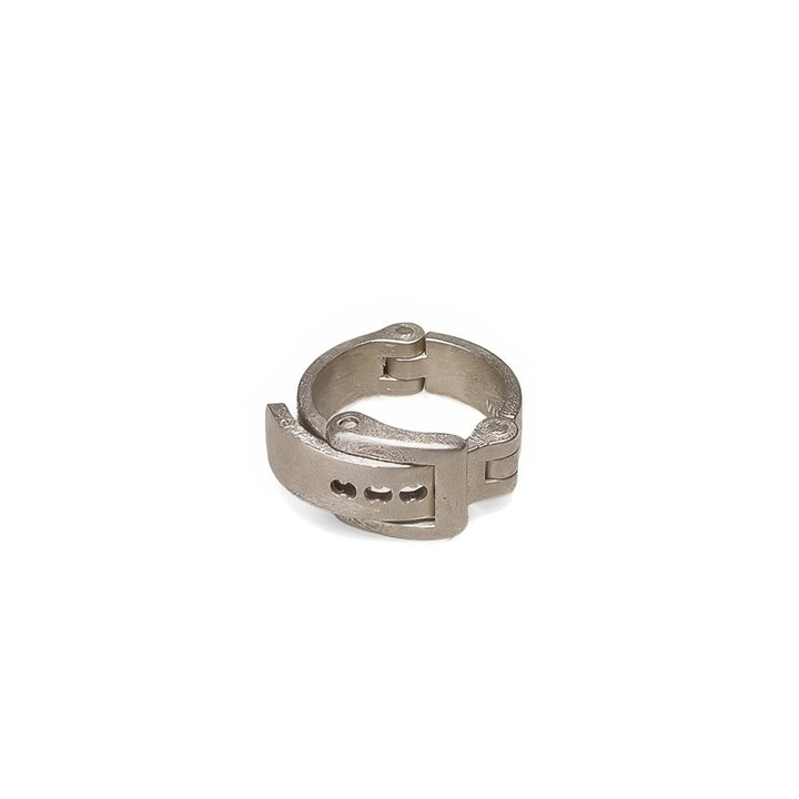 section i - linked (vintage belt ring)