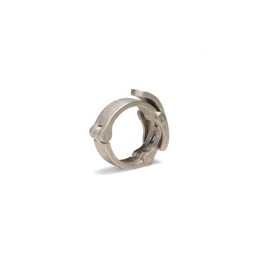 section i - linked (vintage belt ring)